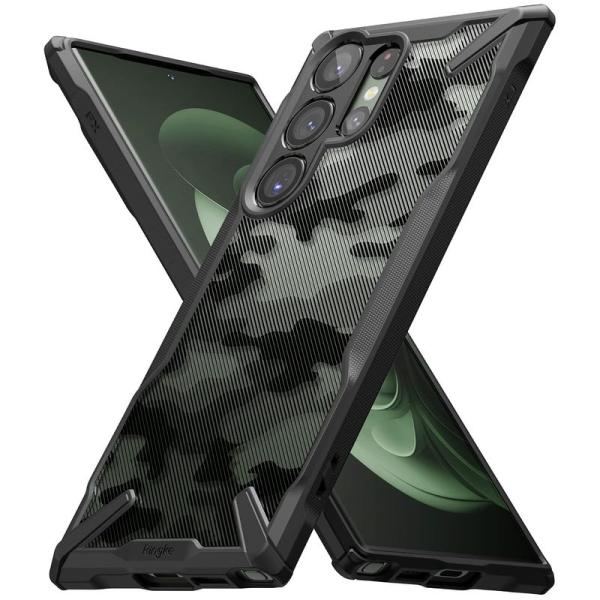 RingkeGalaxy S23 Ultra Fusion-X ケース TPU+PC 黄ばみなし 落...