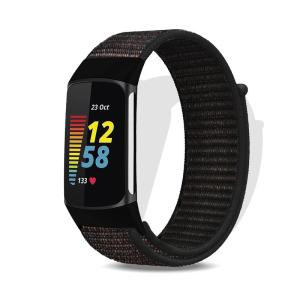 MosFoil Fitbit Charge 6 / Fitbit Charge 5 対応 バンド 交換ベルト ベルクロデザイン サイズ調節可｜kdline