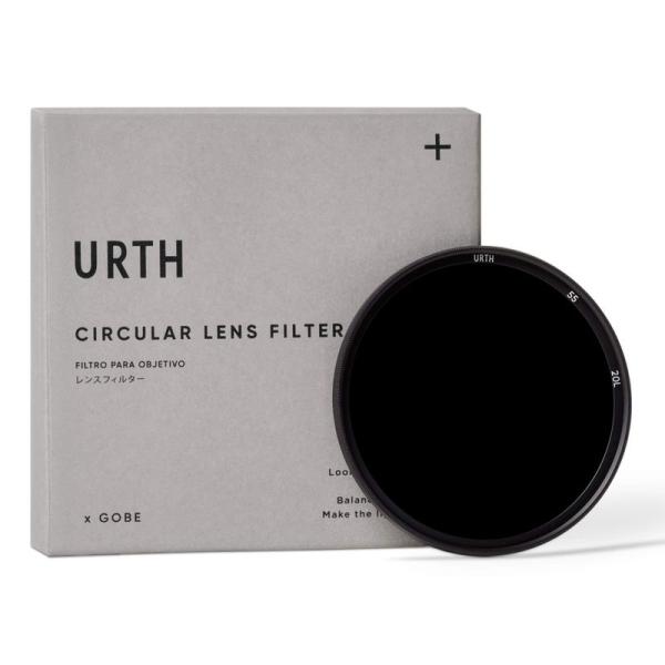 Urth 55mm ND1000 (10ストップ) NDレンズフィルター(プラス+)