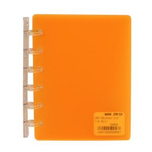 ミニ6穴 CRF-6H システムバインダー(システム手帳バインダー) クリア