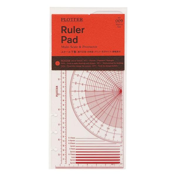 ナローサイズ  PLOTTER/プロッター スケール下敷 77716438