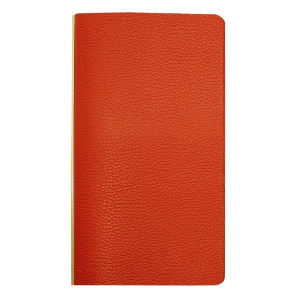 ナローサイズ プロッター シュリンク リング径11mm オレンジ レザーバインダー/システム手帳 7...