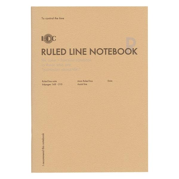 A5 ファンクションノート RULED LINE NOTEBOOK（横罫ノート）ユナイテッドビーズ ...