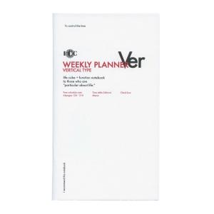 LUDDITE ファンクションノート A5スリム  WEEKLY PLANNERウィークリープランナー LDNT-A5SF-02