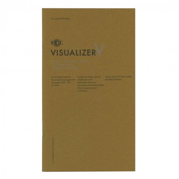 A5スリム ファンクションノート VISUALIZER(ビジュアライザー) ユナイテッドビーズ LD...