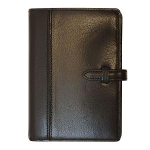 ベルト付き】システム手帳 ミニ6穴 サイズ 【素ヌメ革】 / 本革