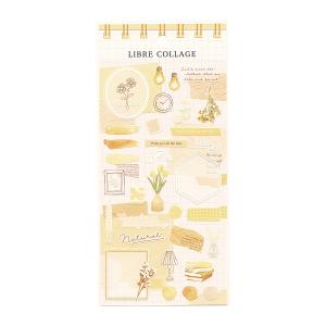 LIBRE COLLAGE/リーブルコラージュ イエロー デコレーション 透け感 80971