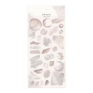 スイサイシール ash gray 水彩 透け感 トレーシングペーパー 80984