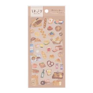 ほっこりステッカー ぱん パン デコレーション 優しい質感 かわいい 80992