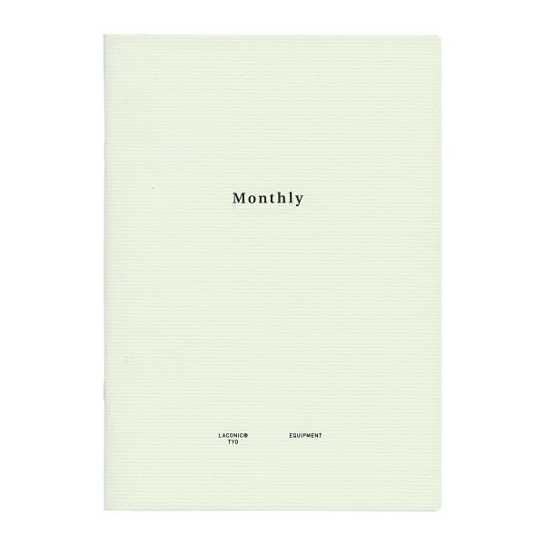 A5サイズ スタイルノート マンスリー ライフスタイル スケジュール帳 LGF01-36