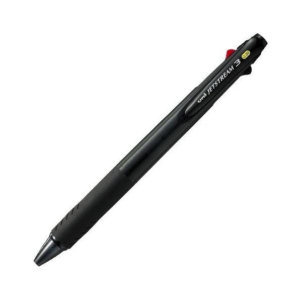 多色ボールペン ジェットストリーム 3色ボールペン 0.38mm (黒・赤・青) 透明ブラック  S...