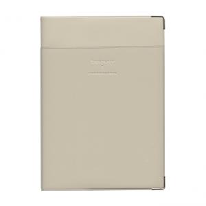 2023年 手帳 9月始まり B6 週間 ブロック見開き ポケット ゴールド  LKS60-230GD