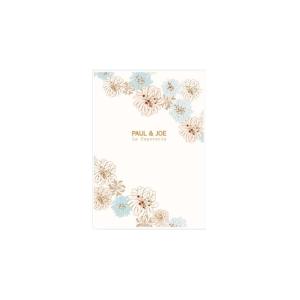 2023 手帳 A6変型 週間ホリゾンタル レフト ポール&amp;ジョー クリザンテーム・ホワイト  23WDR-AHF04-WH