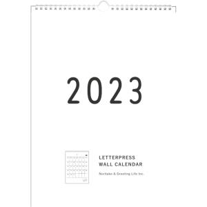 2023年 B4縦型 壁掛けカレンダー Noritake/ノリタケ  C-1412-NT