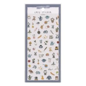 cozy sticker/コウジーステッカー LIFE かわいい シール 81414