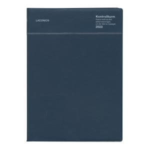 2023年 手帳 B6 12月始まり 週間バーチカル レフト ポケット ネイビー  LID93-210NV