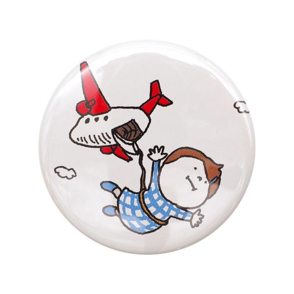 ヨシタケシンスケ 缶マグネット わたしのわごむはわたさない 絵本イラスト かわいい 76035