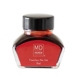 15th 限定 MD ボトルインク 30ml  赤 万年筆  つけペン 38128006｜kdmbz