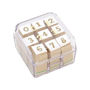 木製スタンプセット/mizutama どうぶつ かわいい ハンコ MZT-STM1-B