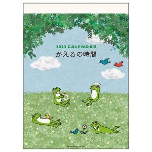 2024年 B4変型縦型 壁掛けカレンダー  かえるの時間  C-1500-MK