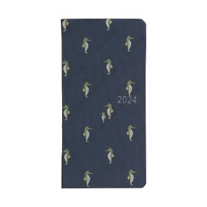 2024年 1月始まり B6変型 手帳 WEEKS タイ&amp;チーフ タツノオトシゴ  T24N0075CF1M0