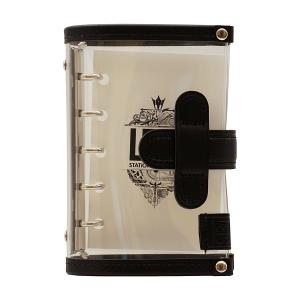 LETS STATIONERY GOODS クリアシステム手帳 ミニ5 ナチュラル M5-1