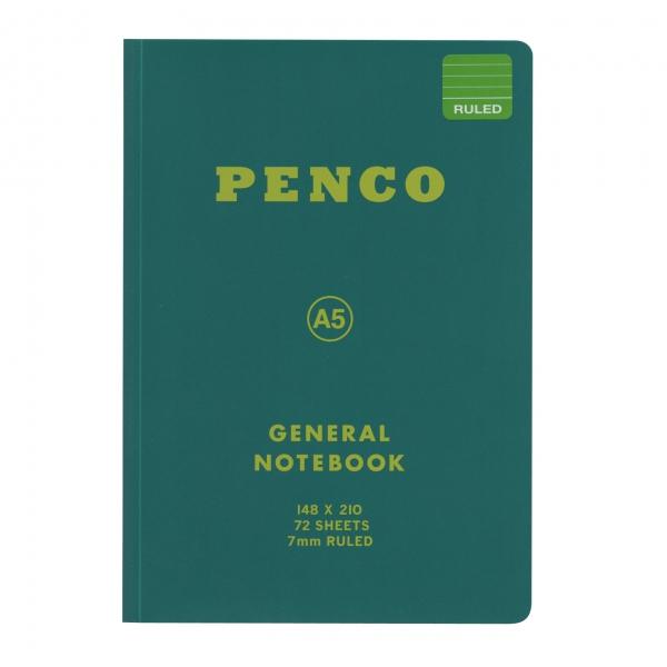 ペンコ/penco ソフトPPノート A5サイズ 横罫 グリーン  CN179-GN