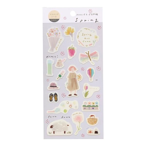 マスキング シール spring 田村 美紀 J0242