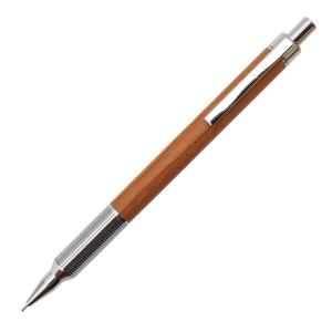 Shape 木軸シャープペンシル ノック式 0.5mm 黒柿 ギフト SS1520