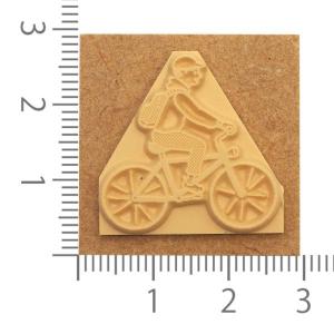 ふだんのハンコ スタンプ ゴム印 さいくりんぐ...の詳細画像2