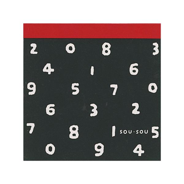 SOU・SOU× スクエアメモ SO-SU-U  メモ 和ポップ かわいい 71333