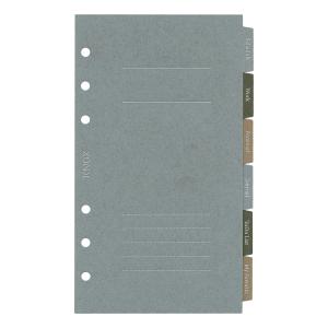 ダ・ヴィンチ バイブルサイズ システム手帳リフィル カラー