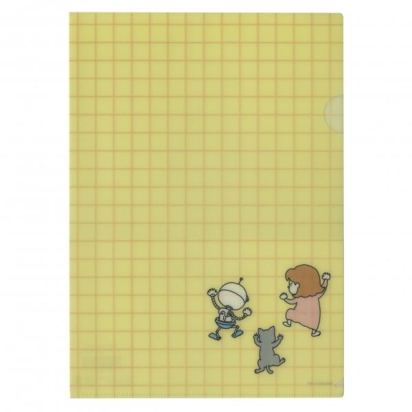 クリアホルダー A4サイズ ヨシタケシンスケ 女の子 クリアファイル 絵本作家 絵本 かわいい 71...