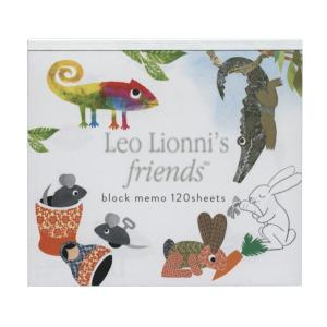 ブロックメモ レオ・レオニ Leo Lionnis friends かわいい 22-905