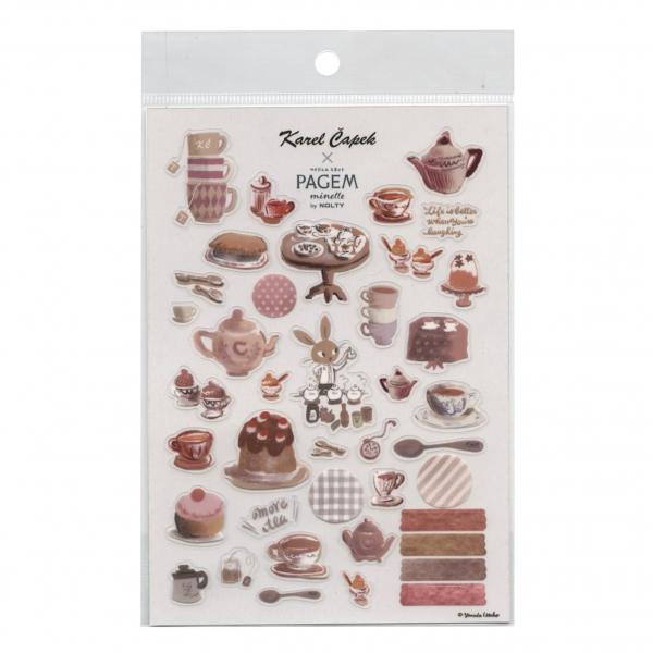 ログシール ペイジェム ミネット  カレルチャペック アフタヌーンティー  PMS1114