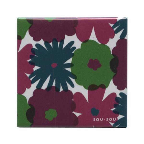 SOUSOU 缶マグネット 角型  おおらか  71432