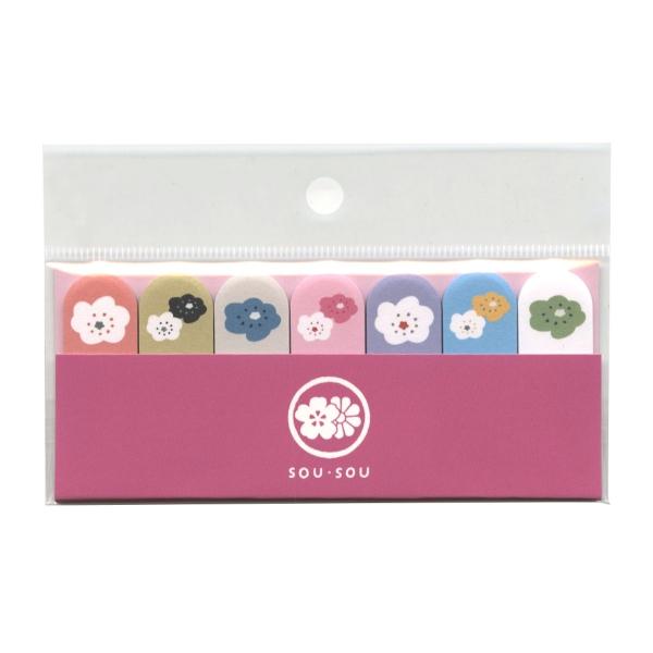 SOUSOU インデックスふせん ほほえみ  71442