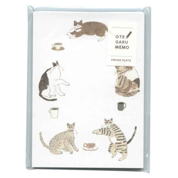 トビマツショウイチロウ OTEGARU/お手軽 メモ 50枚入 猫三昧  37-529