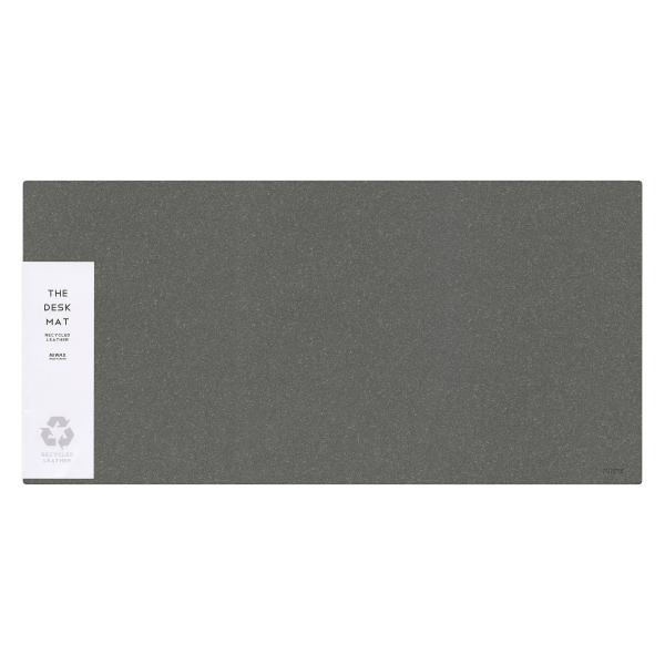 リサイクルレザー デスクマット ラージ グレー  MX-6029R-GY