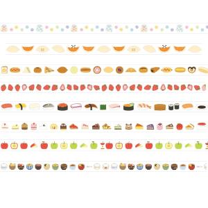 おかわりますて マスキングテープ 餃子 たべも...の詳細画像2