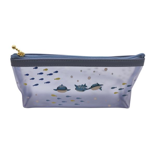 トリオ水族館 ペンポーチ ジンベイザメ かわいい B25-TRPP-JZ