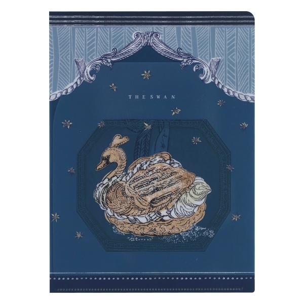 いのうえ彩 A5クリアファイル 2ポケット スワンシュー  L06-AAF-70