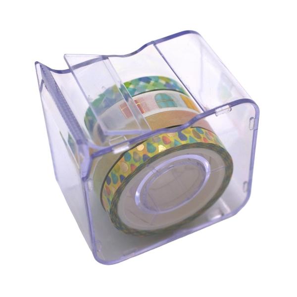 ホソマス ケース付き マスキングテープ 雨あがり かわいい HMT-10