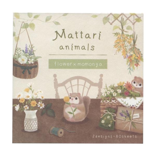 まったりアニマルズ メモ 80枚 デイ モモンガ  2312203