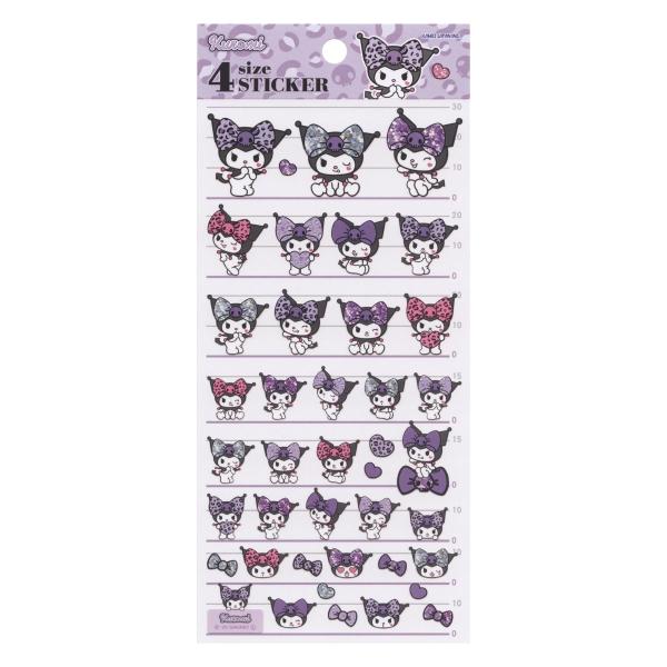 4サイズ STICKER サンリオ ギャルアート クロミ  306853