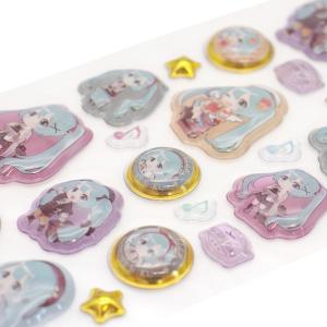 初音ミク うるちゅる ポップシール ボンボヤー...の詳細画像1