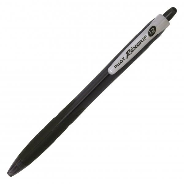 ボールペン レックスグリップ 1.2mm 黒  BRG10BBB