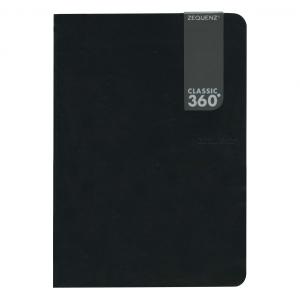 A5 L ブラック ZQ002 横罫