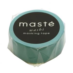 マスキングテープ ベーシック/マステ ブルー/無地  MST-MKT01-BL