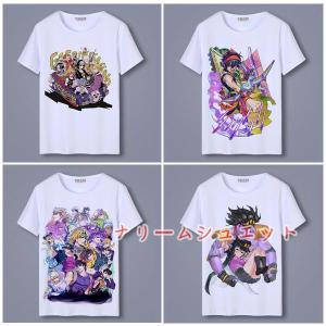 ジョジョの奇妙な冒険 Tシャツ キャラクター ブチャラティ DIO ジョスター 岸辺露伴 吉良吉影 ...